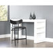 Gibbons 36 inch Black / Bravo Portabella Counter Stool